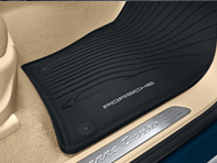 Tappetini in gomma, Climatronic. Porsche 958 Cayenne RHD - Guida a destra - 95804480052, 958044801521E0