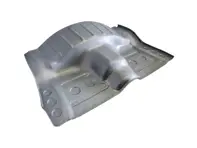 Volledige achterbankbodem. Porsche 356A - 64450284125, 64450107301, PP119CB, P119CB