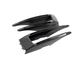 碳纤维前保险杠格栅板条。保时捷 95B.1 turbo - 95B8078231E0, 95B8078241E0 - E400