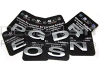 Y O U R N A M E - Chrombuchstaben