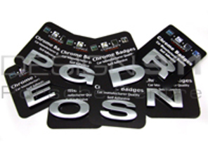 你的名字 - Chrome 字母