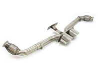 Tubo di conversione GT3 Look per Silenziatore / Silenziatore di Scarico DesignTek per Porsche