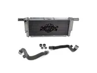 Aluminium middenradiator met water-/koelvloeistofslangen voor Porsche Boxster 981 / Cayman 981 - 99110613702, 99110613701, 9P1121253