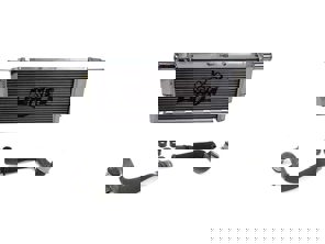 Aluminium middenradiator met water-/koelvloeistofslangen voor Porsche Boxster 981 / Cayman 981 - 99110613702, 99110613701, 9P1121253