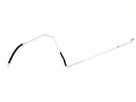 El tubo de aceite regresa el refrigerador delantero al termostato. Porsche 993 1994-1998 - 99320713503, 99320713505