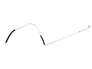 El tubo de aceite regresa el refrigerador delantero al termostato. Porsche 993 1994-1998 - 99320713503, 99320713505