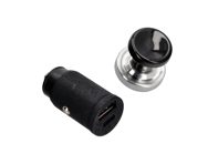 Adapter voor sigarettenaansteker naar USB-A en USB-C-poort voor Porsche 911 en 912 met korte wielbasis (SWB) 1965-1968 - 90165210200, 90165212200 - USB91165-68AC-BLK, USB91165-68AC-SLV