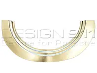 Front Lower Bonnet / hood rain gutter / nose gutter. Porsche  356B T5 - 35651345, P161B, PP161B