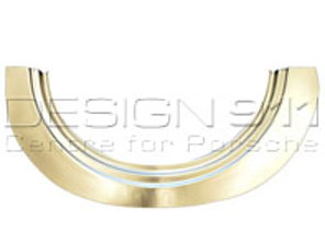 Vordere untere Motorhaube / Haubenregenrinne / Nasenrinne. Porsche 356B T5 - 35651345, P161B, PP161B