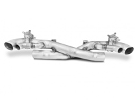 Sportauspuff Gerades Rohr Porsche 992 Carrera und Turbo mit Sportauspuff - TSPO992C19.003.AT