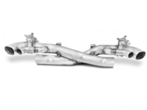 Sportuitlaatdemper rechte pijp Porsche 992 Carrera en Turbo met sportuitlaat - TSPO992C19.003.AT