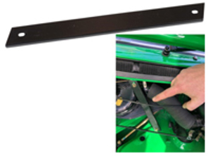 Support bracket for wiper mechanism/cowl panel. Porsche 911 - 91150134700, 1698150200 - 1698150200