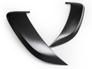 TechArt 碳纤维侧进气口。保时捷 718 Boxster 和 Cayman - 082.121.485.009G, 082.121.485.009M, 082.121.485.009FOG, 982853189OK1, 982853190OK1, 982853189AOK1, 982853190AOK1 - 082.121.485.009FOG, 082.121.485.009G, 082.121.485.009M