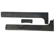 Kniebeschermers onderste dashboard (niet afgedekt). Porsche 911 1986>> / 964 - 964DAB001, 91155207000, 91155206900, 91155205001