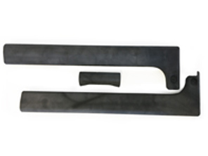 Knee protectors lower dashboard (un-covered). Porsche 911 1986>> / 964 - 964DAB001, 91155207000, 91155206900, 91155205001