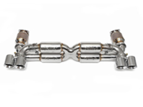 Supersport 70 mm X-Pipe-Auspuffanlage, STREET. Porsche 997.1 Turbo - 99711102772