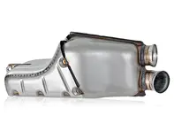 Rear final exhaust muffler. Porsche 964 1990-94