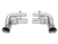 Side Muffler Bypass Pipes. Porsche 991.2 GT3 / GT3 RS - 99111104782, 99111104882