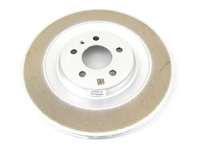 Brake disc rotor, REAR. Porsche Macan Turbo - 95B615601D, 95B615601, 18473