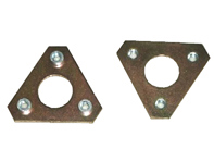 Adaptador de placa de tuerca (par) para kit de barra estabilizadora delantera Porsche 911/912/930 (1974-89)