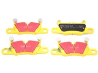 EBC YELLOW Brake Pads 'Fast Road' Rear. Porsche 991.1 S / 991.2 / 991.2 S - 99135294900, 99135294901, 97035294703, 97035294902, 97035294904