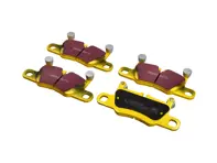 Pastiglie freno posteriori EBC GIALLE 'Fast Road'. Porsche 991.1 S / 991.2 / 991.2 S / 992 / 992.2 - 99135294900, 99135294901, 97035294703, 97035294902, 97035294904