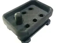 6 pin connector housing with pin. Porsche 911 / 964 / 924S / 928 / 944 S2 / 968 - 91161286801, 91161286702