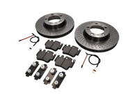 BREMBO Brake Disc Package & BREMBO Sport Brake Pads Porsche 996 1997-04 - 99635140X01BRE, 07B31415, 99661236501, 99635108802, 1663100877, 1663100887, 99635140500, 99635140501, 99635140502, 99635140600, 99635140601, 99635140602, 09C88011, 23329, 99635294903, 99735193904, 99635294904, 99661236500, 9963510880