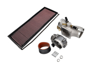Plenum Aspirazione Competizione + Corpo Farfallato + Kit Filtri Porsche 996 Turbo/S/X50/GT2 IPD - 96274, 99760511502, 33-2189