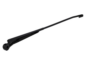 Wiper arm front, Black. Porsche 911 1968-89 Left Side LHD cars - 91162831300/1, 91162831300 - 1698300170, 911808/031