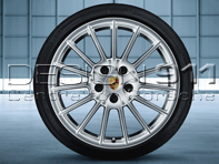 20' Panamera Sport Lichtmetalen Velgen & Banden Origineel Porsche - 97004460210, 97004460256