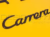 Stemma Cofano Posteriore 'Carrera' NERO. Porche 991 - 99155923702
