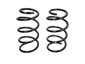 Molle elicoidali posteriori (coppia) - Marcature blu/gialle - Per Porsche 986 Boxster 2.7L (senza sospensioni sportive) 2003-2004 - 98633353134504