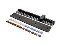 Sicherungshalter 21-fach Sicherungstafel mit LED Sicherungsausfallanzeige Porsche 911 1974-89 Classic Retrofit - 91161208601, 91161208701, 91161209306, 91161209307, 91161208602, 91161209305 - 911-FPR