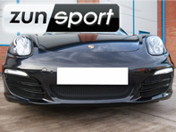 Front Bumper Stainless Steel Grill Set ZunSport. Porsche 981 Boxster (With Parking Sensors) - ZPR36112, ZPR36112