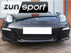 Front Bumper Stainless Steel Grill Set ZunSport. Porsche 981 Boxster (With Parking Sensors) - ZPR36112, ZPR36112