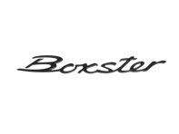 BOXSTER - Badge, Rally Black. Porsche 986 / 987 - 9865592370070C