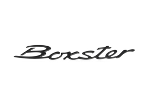 BOXSTER - Badge, Rally Black. Porsche 986 / 987 - 9865592370070C