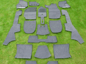 Interior Carpet Set. Porsche 911 1969-73