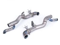 Milltek titanium sportuitlaatdemper bypass. Porsche 992 C2S / C4S
