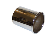 短排气尾管 - 镀铬。保时捷 911 - 1620700500, 91111124503