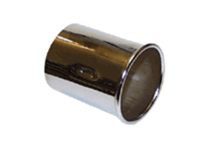 Auspuffendrohre kurz - Chrom. Porsche 911 - 1620700500, 91111124503