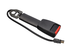 Fibbia cintura di sicurezza anteriore LATO PASSEGGERO. Porsche 928/944/968/964/993 - 9648031830070B, 96480318300, 00004320723