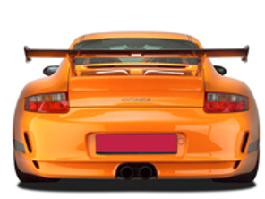 Aspecto GT3 del paragolpes trasero. Porsche 911 (997) 2005-06/2008