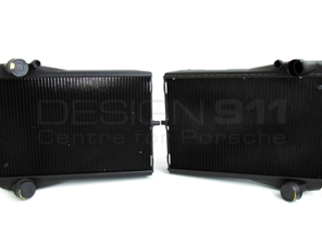 Radiator for water coolant fluid. Porsche 996 Turbo / 996 C4S / 997 Turbo (Part No. 99610613174 / 99610613272) - 99610613174, 50548, 50549, 99610613172, 99610613272, 8MK 376 765-131, 8MK 376 765-141, 99610613270 - CR1396000P, CR1397000P