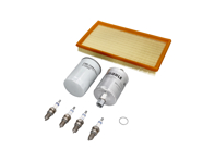 Engine Service Kit - Air/Fuel/Oil Filters, Spark Plugs & More - for Porsche 944 2.7L 1989 - 94410720108, 94410720109, 92811025304, 92811025307, 94411018602, 90012311830, 99917015690, 94410093003