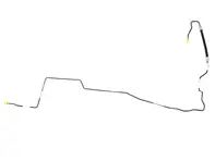 Steering rack pressure line, Supply. Porsche 996 2002>> - 99634745229, 99634745227, 99634745225