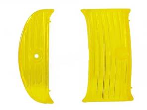 Mistlamp Inzet Geel. Porsche 928 1987-95 - 92863196300