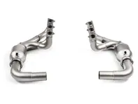 Evolution race header set (Titanium). Porsche 991.2 GT3 RS - 9A111302195, 9A1113021FX, 9A111302295, 9A1113022FX