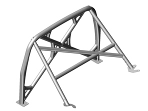 Roll bar Jet Black. Porsche 992 Dakar - 9GT880078905